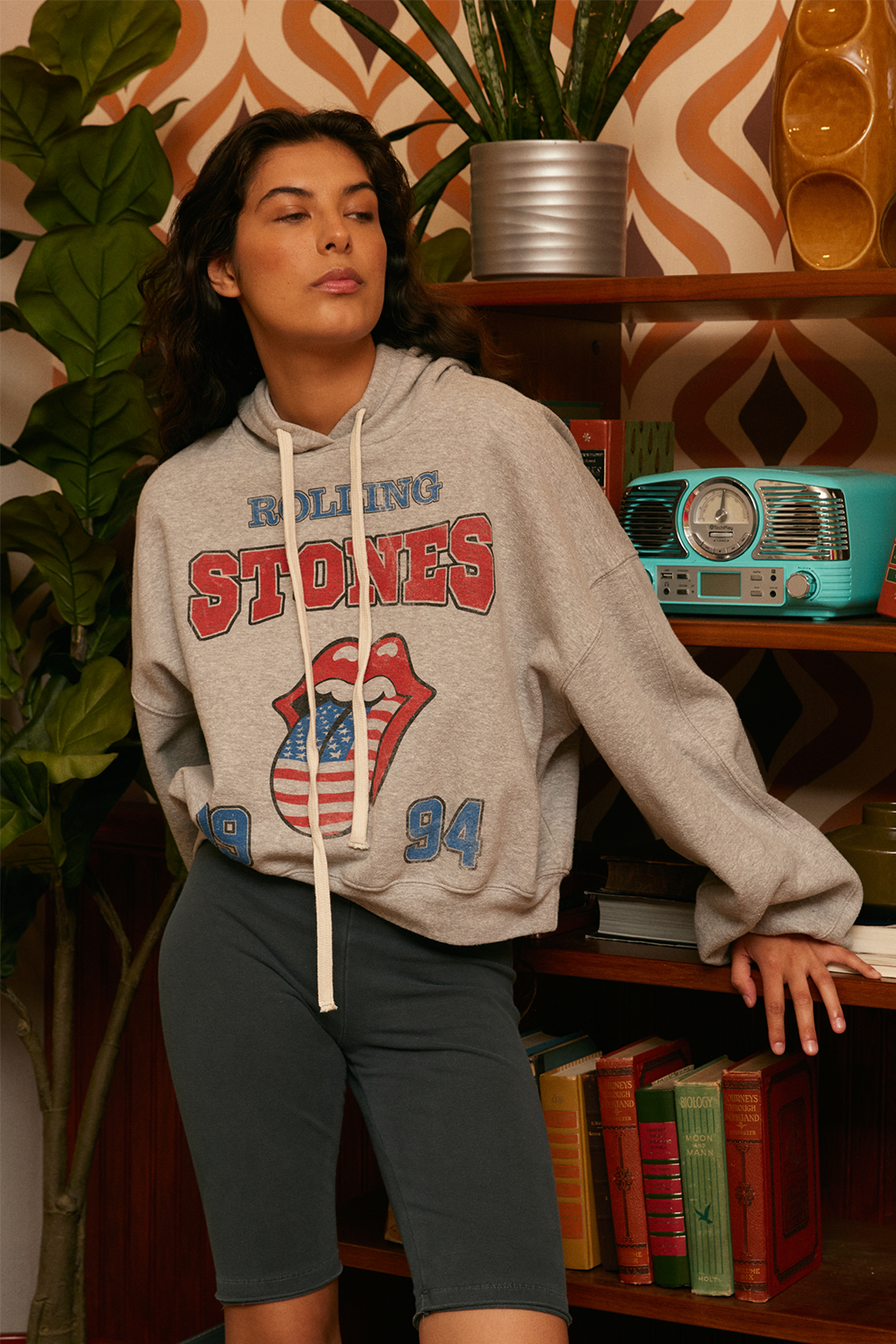 Rolling Stones USA 1994 Hoodie by People of Leisure