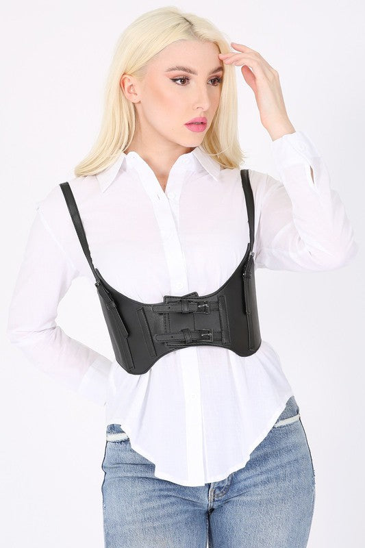Underbust Corset Belt - front view