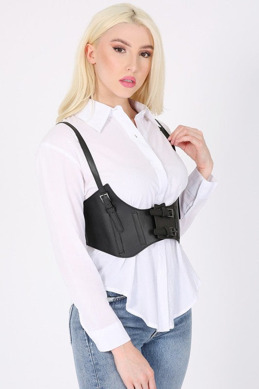 Underbust Corset Belt - detail close-up